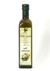 Olio extra vergine di oliva all'alloro